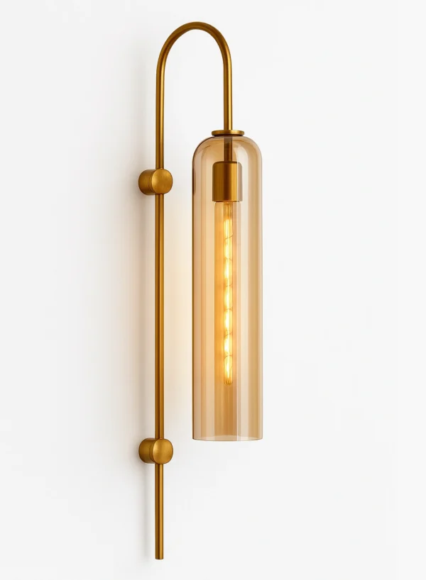 Modern manere wall light