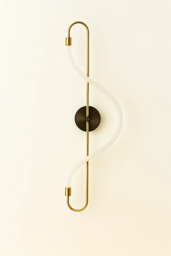 modern spiral shape lights