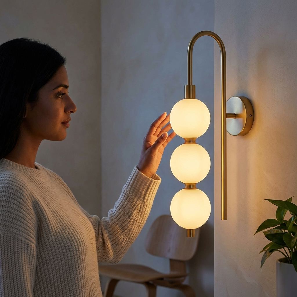 Modern Globe Sconce Wall Light - Image 5