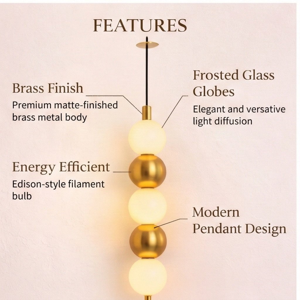 Modern Globe Sconce Wall Light - Image 4