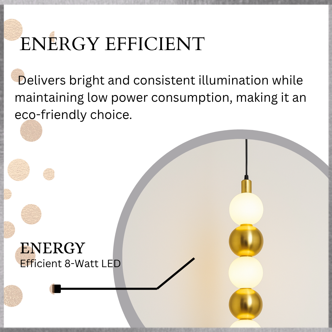 Triple Globe Vertical Wall Light - Image 3