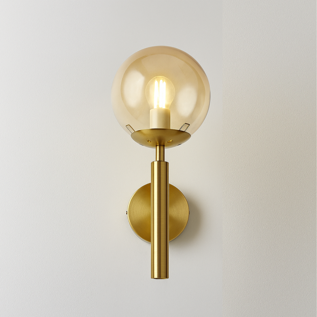 Moon Glass Ball Wall Lamp