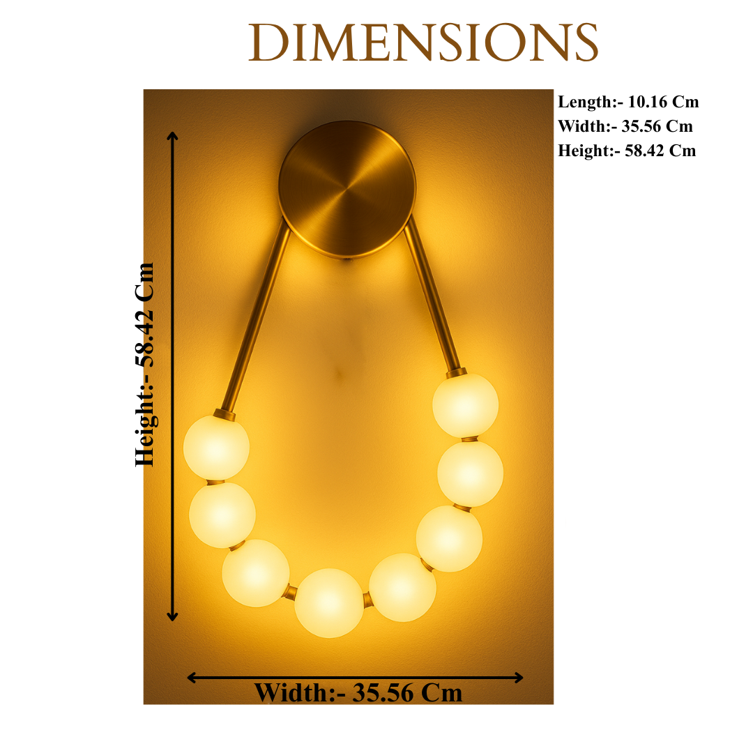 Nordic Ring LED Wall Light - Image 6