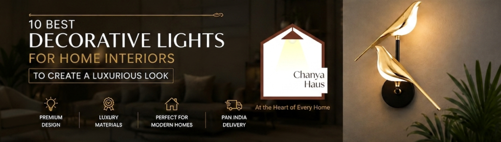 10 Best Decorative Lights for Home Interiors to Create a Luxurious Look